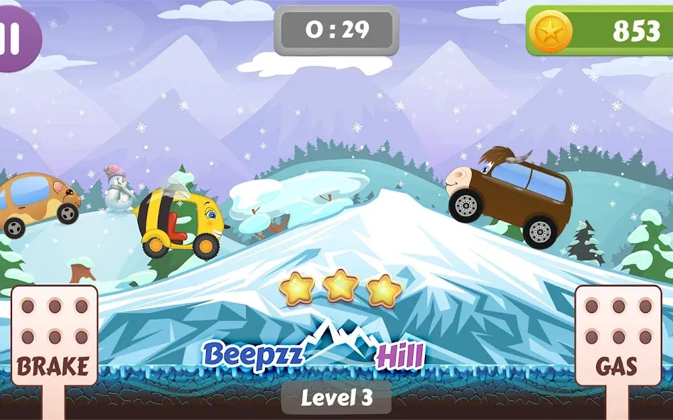 Взлом Car Racing game for toddlers  [МОД Mega Pack] — последняя версия apk на Андроид screen 5