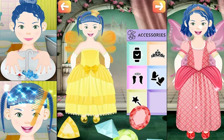 Скачать взлом Dress Up game for girls  [МОД Все открыто] — последняя версия apk на Андроид screen 2