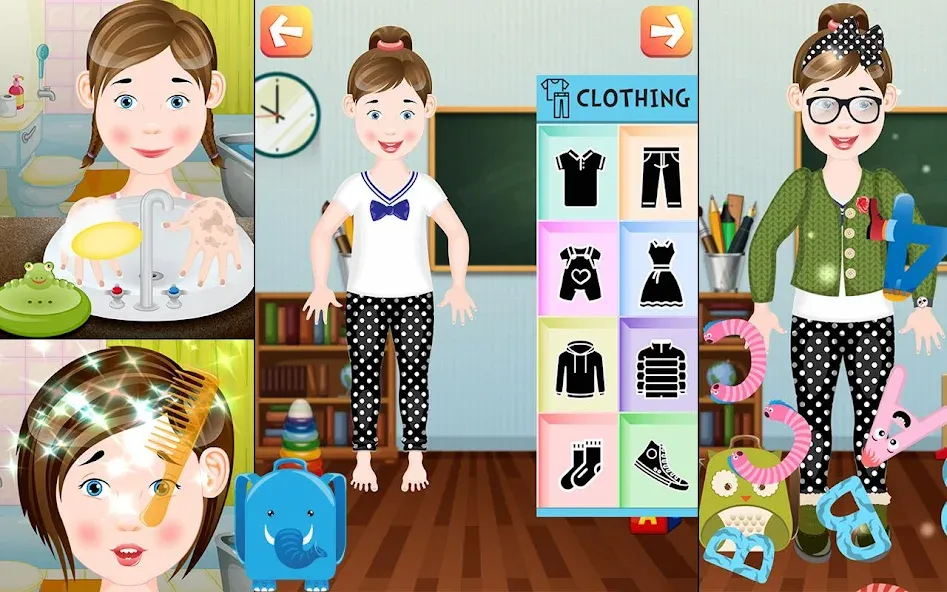 Скачать взлом Dress Up game for girls  [МОД Все открыто] — последняя версия apk на Андроид screen 4