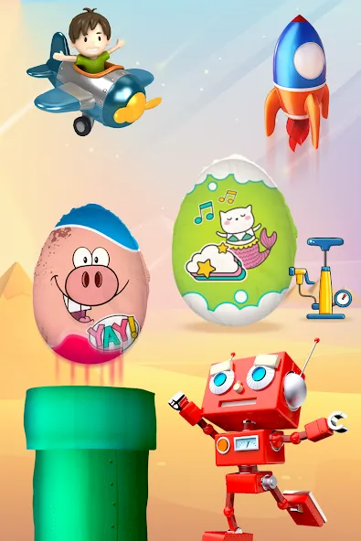 Взломанная Surprise Eggs — Toddler games  [МОД Mega Pack] — полная версия apk на Андроид screen 3