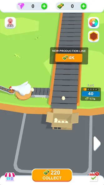 Скачать взлом Idle Egg Factory  [МОД Все открыто] — последняя версия apk на Андроид screen 4