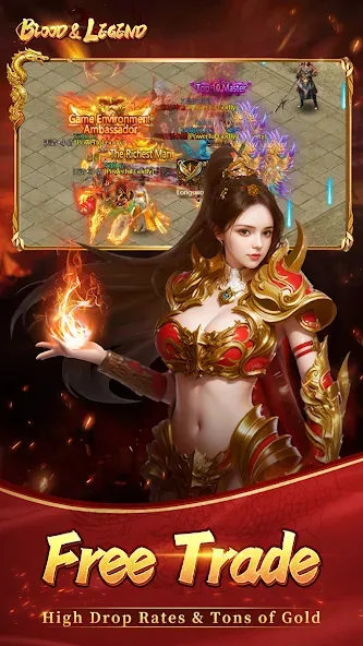 Скачать взлом Blood&Legend:Dragon King idle  [МОД Unlimited Money] — полная версия apk на Андроид screen 2