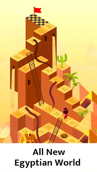 Взломанная Snakes and Ladders Board Games  [МОД Меню] — последняя версия apk на Андроид screen 4