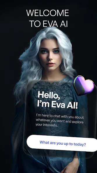 Взломанная EVA Character AI & AI Friend (ИВА АИ)  [МОД Unlimited Money] — стабильная версия apk на Андроид screen 1