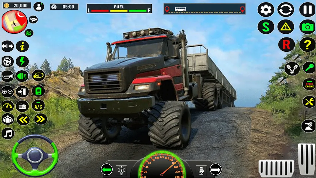 Скачать взломанную Indian Truck Heavy Cargo Duty  [МОД Все открыто] — полная версия apk на Андроид screen 2