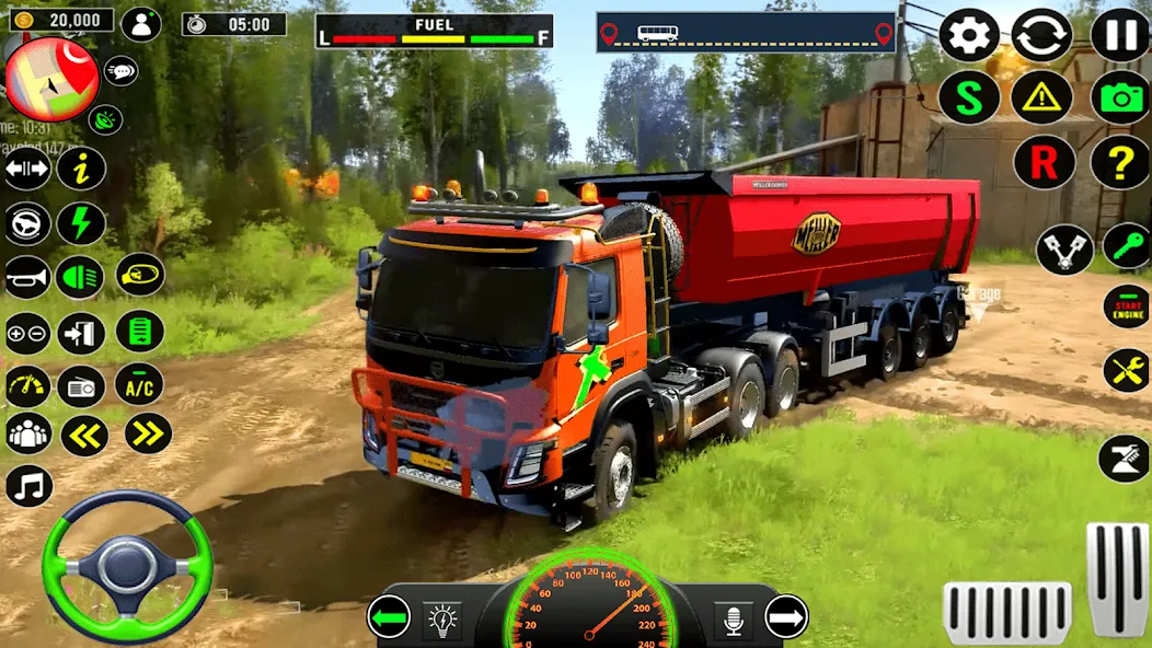 Скачать взломанную Indian Truck Heavy Cargo Duty  [МОД Все открыто] — полная версия apk на Андроид screen 5