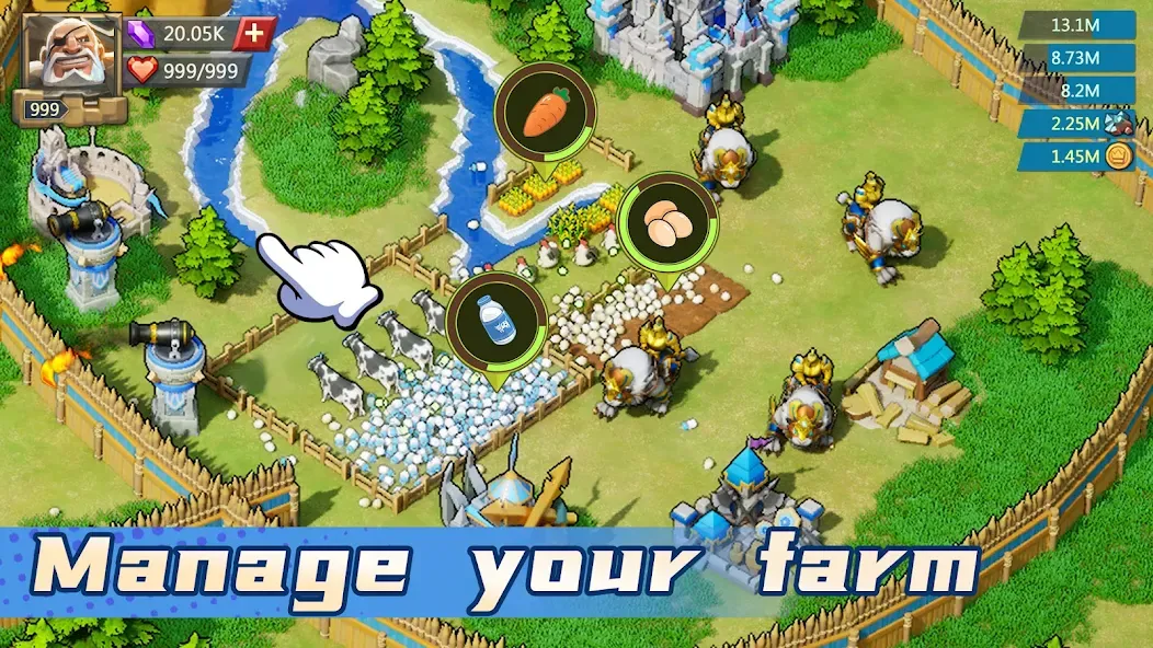 Скачать взлом Lords Mobile: Kingdom Wars (Лордс Мобайл)  [МОД Unlocked] — стабильная версия apk на Андроид screen 1