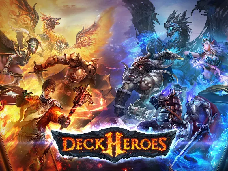 Взлом Deck Heroes: Legacy (Дек Герои)  [МОД Unlimited Money] — стабильная версия apk на Андроид screen 1