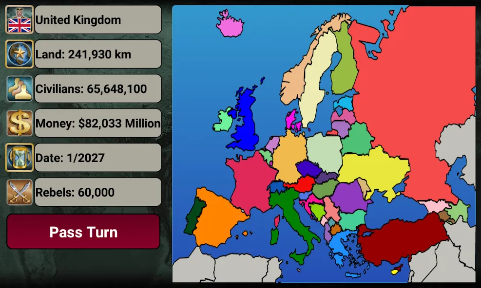 Скачать взломанную Europe Empire  [МОД Все открыто] — стабильная версия apk на Андроид screen 2