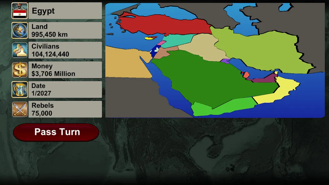 Взлом Middle East Empire  [МОД Много денег] — стабильная версия apk на Андроид screen 2