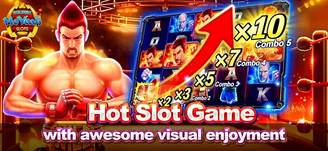 Скачать взлом Golden HoYeah- Casino Slots (Голден ХоЯй)  [МОД Меню] — стабильная версия apk на Андроид screen 3