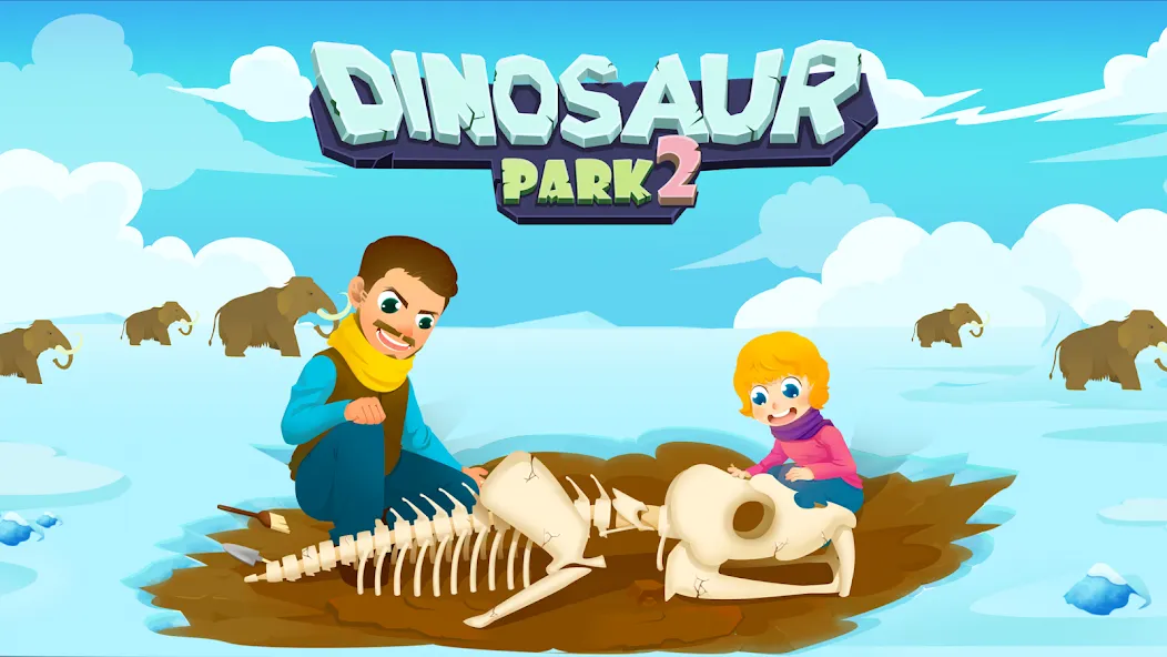 Скачать взломанную Dinosaur Park 2 — Kids Games  [МОД Бесконечные монеты] — последняя версия apk на Андроид screen 1