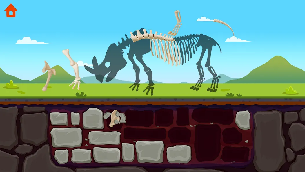 Скачать взломанную Dinosaur Park 2 — Kids Games  [МОД Бесконечные монеты] — последняя версия apk на Андроид screen 2