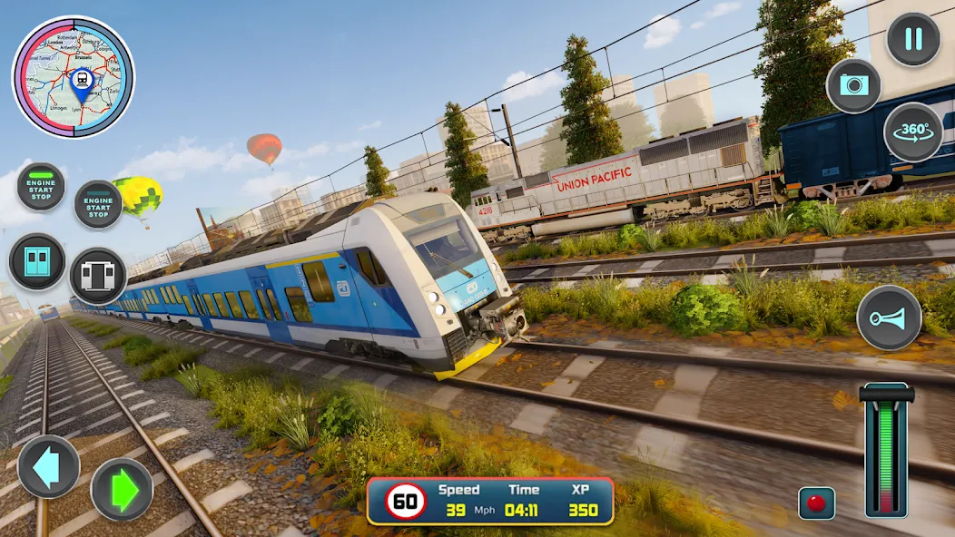 Взлом City Train Driver- Train Games  [МОД Unlocked] — стабильная версия apk на Андроид screen 3