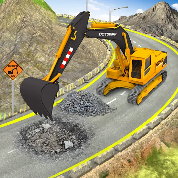 Взлом City Construction Simulator 3D  [МОД Много монет] — полная версия apk на Андроид screen 1