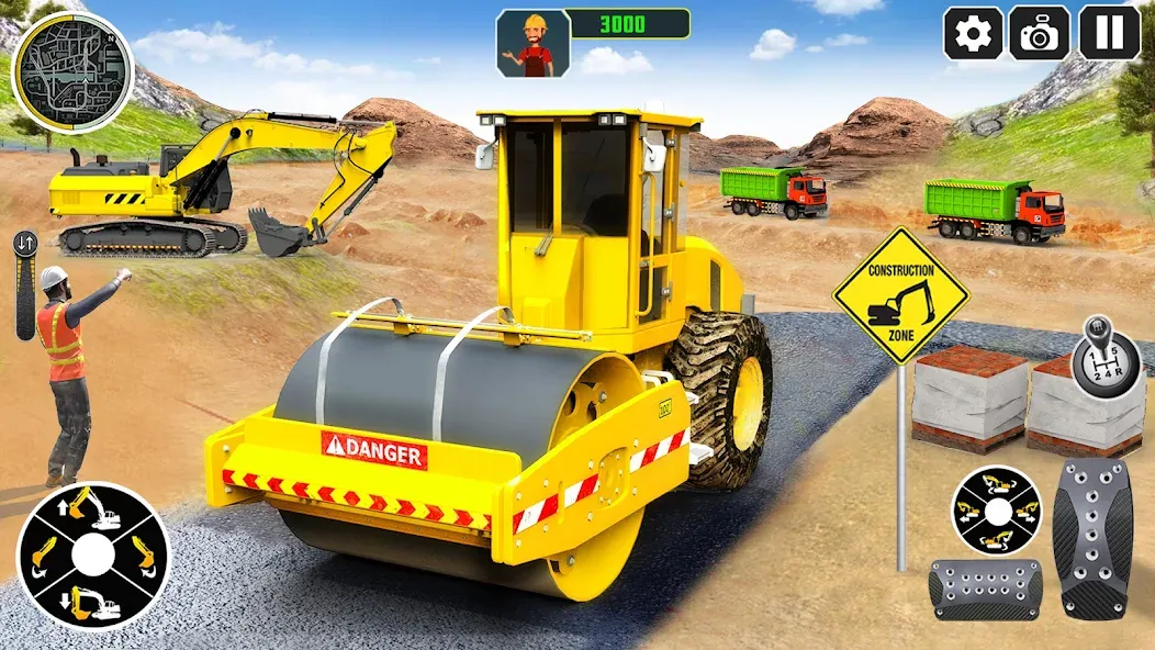 Взлом City Construction Simulator 3D  [МОД Много монет] — полная версия apk на Андроид screen 2