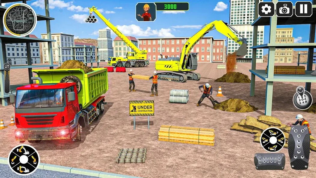 Взлом City Construction Simulator 3D  [МОД Много монет] — полная версия apk на Андроид screen 4