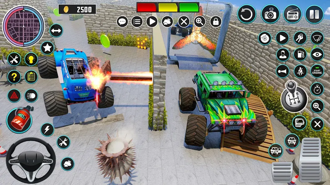 Взломанная Monster Truck Maze Puzzle Game  [МОД Бесконечные монеты] — стабильная версия apk на Андроид screen 4