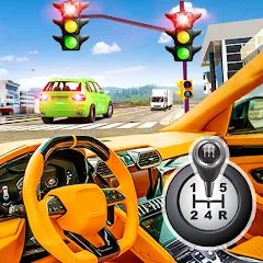 Modern Car Driving School Game