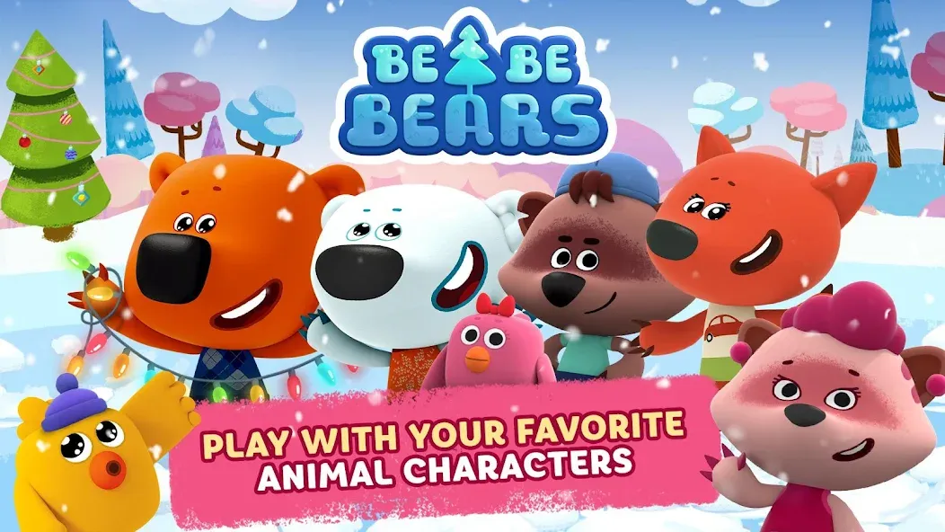 Взлом Be-be-bears — Creative world  [МОД Много монет] — последняя версия apk на Андроид screen 2