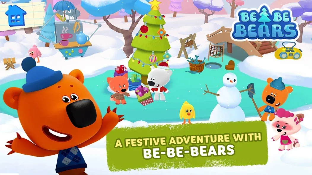 Взлом Be-be-bears — Creative world  [МОД Много монет] — последняя версия apk на Андроид screen 3