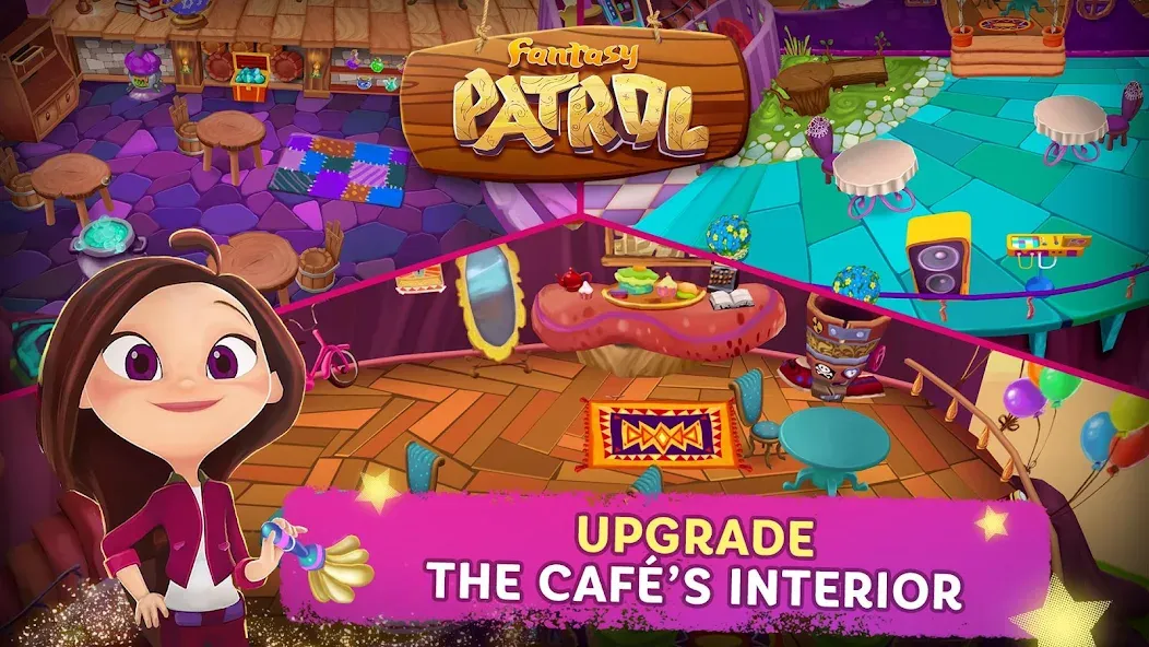 Скачать взлом Fantasy Patrol: Cafe  [МОД Unlocked] — полная версия apk на Андроид screen 5