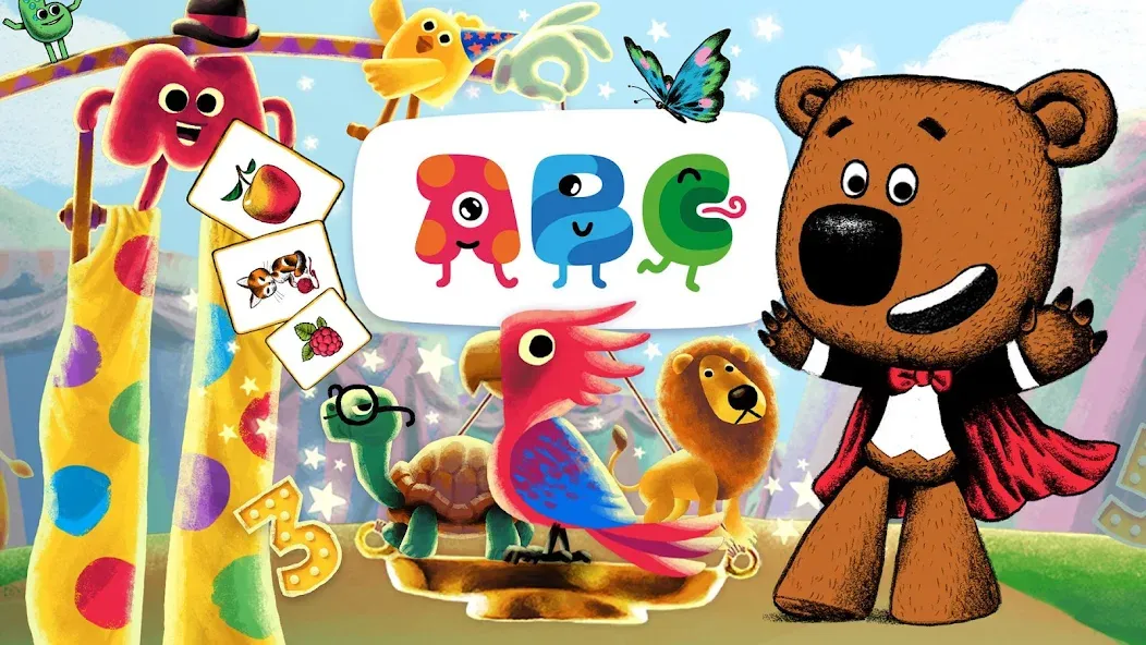 Взлом Be-be-bears: Early Learning  [МОД Меню] — стабильная версия apk на Андроид screen 1