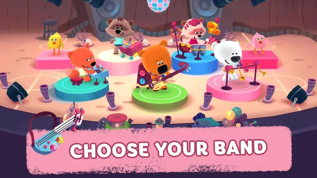 Взлом Rhythm and Bears  [МОД Бесконечные монеты] — полная версия apk на Андроид screen 2