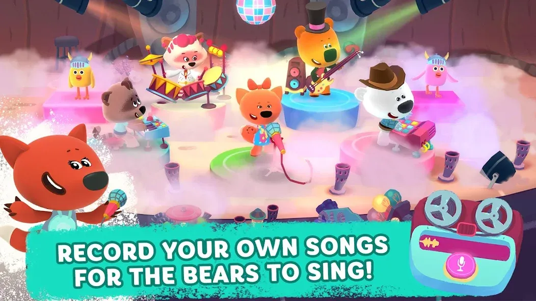 Взлом Rhythm and Bears  [МОД Бесконечные монеты] — полная версия apk на Андроид screen 5