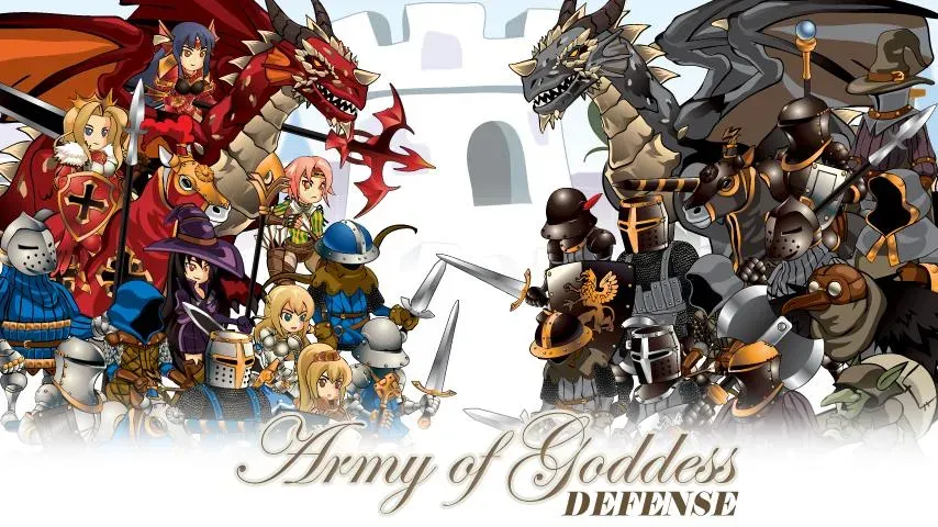 Скачать взлом Army of Goddess Defense (Армия Обороны Богинь)  [МОД Все открыто] — полная версия apk на Андроид screen 1