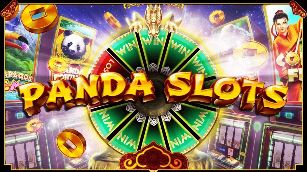 Скачать взлом Panda Slots (Панда Слоты)  [МОД Много денег] — последняя версия apk на Андроид screen 1