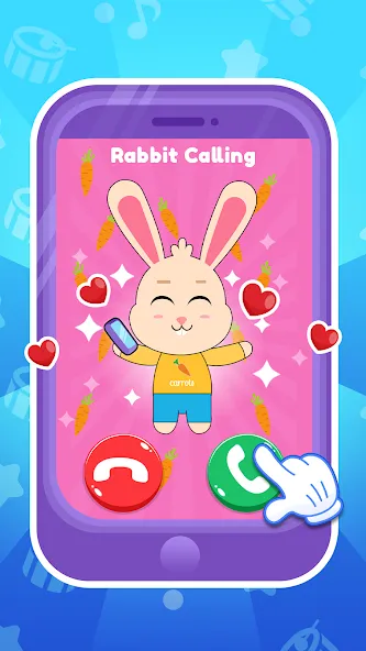 Взломанная Baby Phone: Toddler Games (Беби Фон)  [МОД Unlimited Money] — последняя версия apk на Андроид screen 3