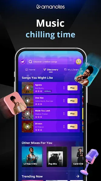 Взломанная Game of Song — All music games (Гейм оф Сонг)  [МОД Unlocked] — последняя версия apk на Андроид screen 5