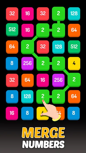 Взломанная 2248 — Numbers Game 2048 (Пазл)  [МОД Unlimited Money] — последняя версия apk на Андроид screen 1