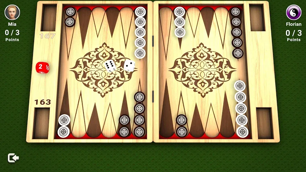 Взлом Backgammon —  Board Game  [МОД Бесконечные монеты] — последняя версия apk на Андроид screen 1