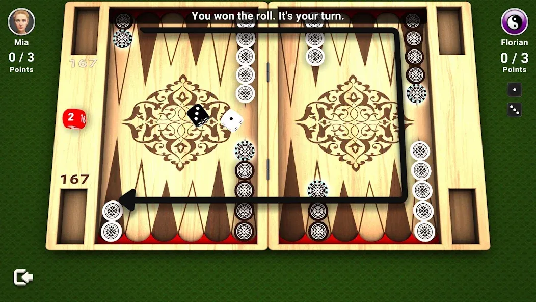 Взлом Backgammon —  Board Game  [МОД Бесконечные монеты] — последняя версия apk на Андроид screen 3