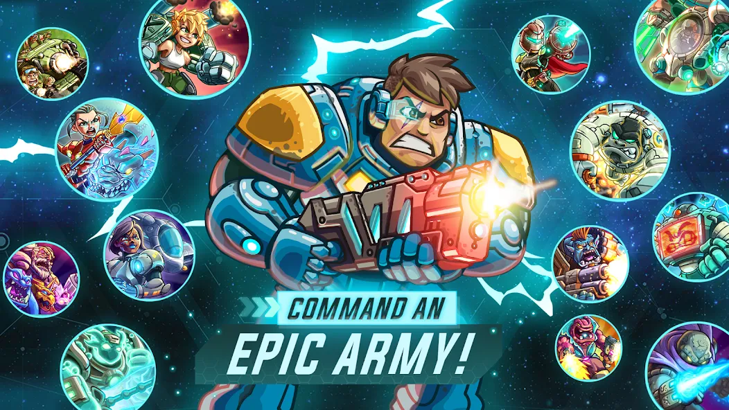 Скачать взлом Iron Marines Offline Strategy  [МОД Unlocked] — последняя версия apk на Андроид screen 3