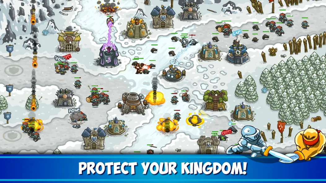 Скачать взлом Kingdom Rush Tower Defense TD (Кингдом Раш)  [МОД Меню] — последняя версия apk на Андроид screen 5