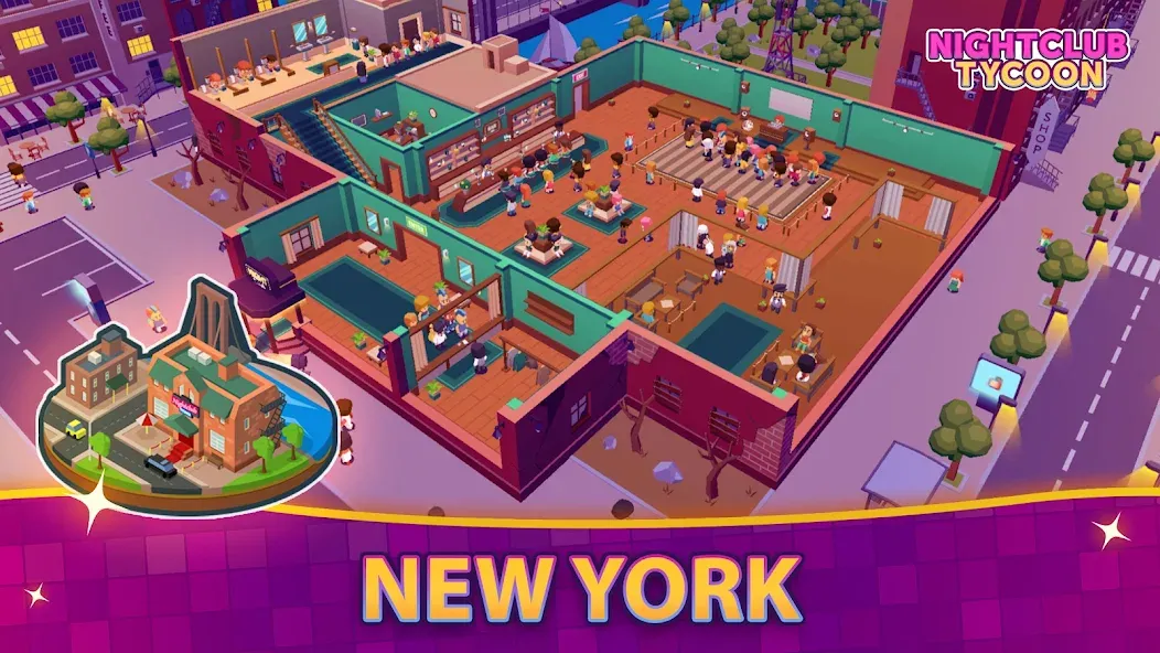 Скачать взломанную Nightclub Tycoon: Idle Empire  [МОД Menu] — полная версия apk на Андроид screen 3