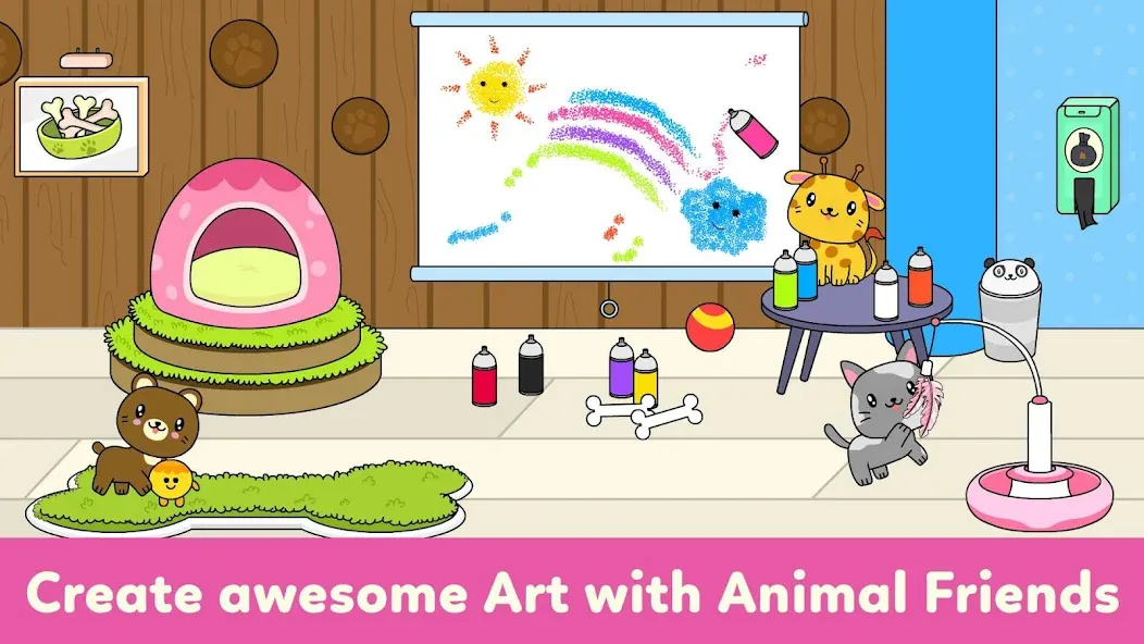 Взломанная Tizi Town — My Pet Daycare  [МОД Много монет] — последняя версия apk на Андроид screen 4