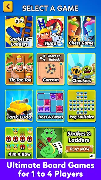 Скачать взлом Family Board Games Offline  [МОД Много денег] — последняя версия apk на Андроид screen 1