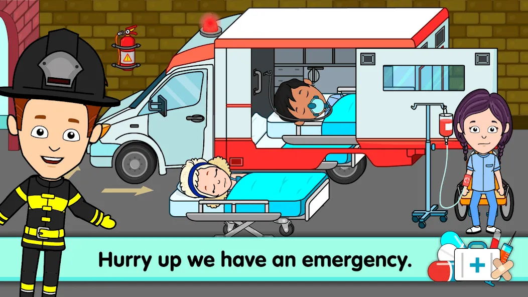 Взлом My Hospital Town Doctor Games  [МОД Menu] — последняя версия apk на Андроид screen 1