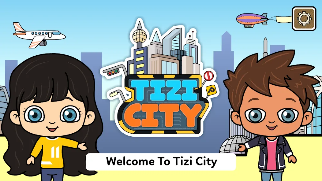 Взлом My Tizi City — Town Life Games  [МОД Много монет] — полная версия apk на Андроид screen 1