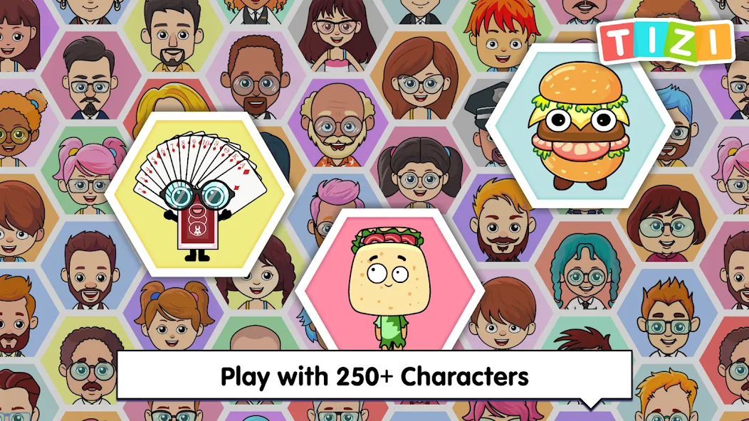 Взлом Tizi Town — My World  [МОД Бесконечные монеты] — полная версия apk на Андроид screen 1