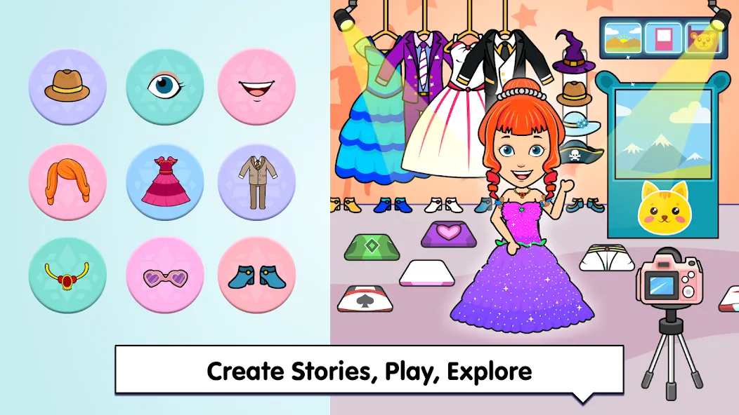 Взлом Tizi Town — My World  [МОД Бесконечные монеты] — полная версия apk на Андроид screen 2