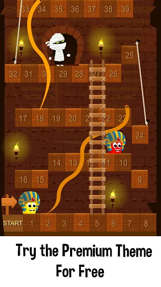 Взлом Snake and Ladder Games  [МОД Много монет] — последняя версия apk на Андроид screen 3