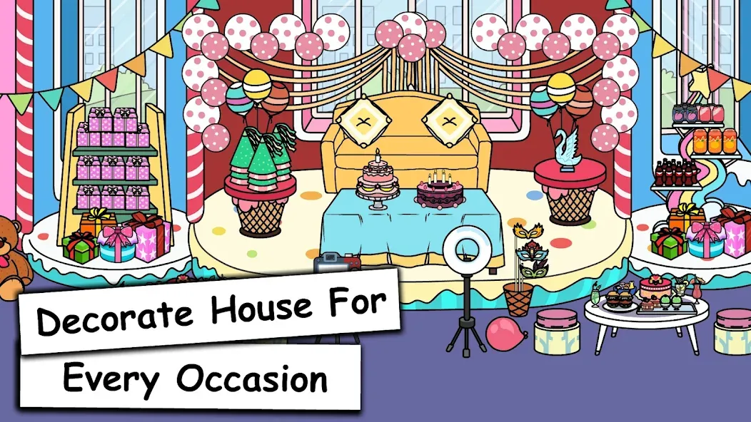 Скачать взлом Tizi Town: My Princess Games  [МОД Бесконечные деньги] — стабильная версия apk на Андроид screen 5