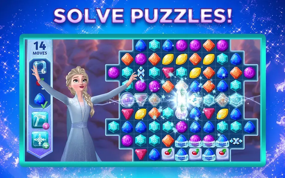 Взлом Disney Frozen Adventures (Дисней)  [МОД Menu] — стабильная версия apk на Андроид screen 1