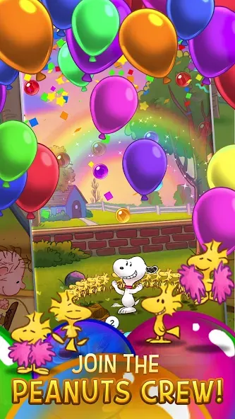 Взлом Bubble Shooter — Snoopy POP! (Бабл шутер)  [МОД Unlimited Money] — полная версия apk на Андроид screen 5