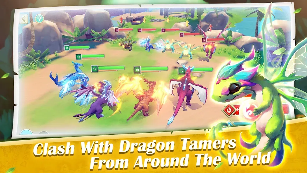 Взломанная Dragon Tamer  [МОД Меню] — последняя версия apk на Андроид screen 2